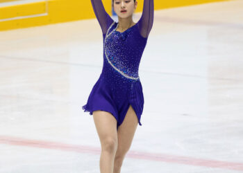 [현장스케치] 빙판 위에 나타난 푸른빛의 물랑루즈, 위서영