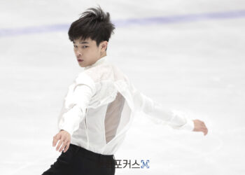 김현겸(한광고) KB금융 코리아 피겨스케이팅 챔피언십2023 쇼트 3위