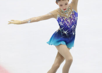 [현장스케치] 김유재(평촌중), 제104회 동계체전 쇼트 프로그램