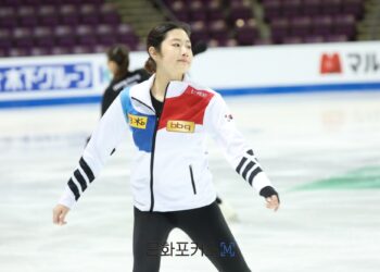 [현장 스케치] 이해인(세화여고), 2023 사대륙 피겨스케이팅 선수권 대회 연습