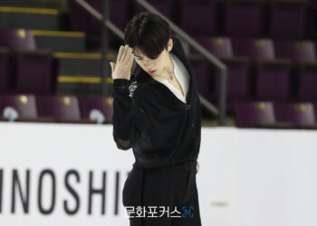 [현장 스케치] 차준환(고려대), 2023 ISU 피겨스케이팅 사대륙선수권 대회 쇼트 프로그램