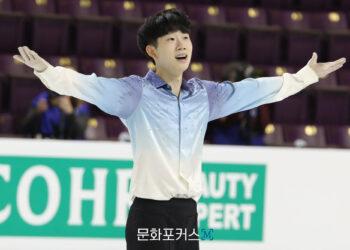 [현장 스케치] 경재석(경희대), 2023 ISU 피겨스케이팅 사대륙선수권 대회 쇼트 프로그램