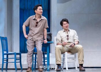 [현장스케치] 장현성-송일국, 해리를 바라보는 샘과 빌