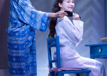 [현장스케치] 최정원-최태이, 소피의 머리를 만져주는 도나