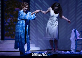 [현장스케치] 최정원-최태이, “드레스 안으로 뛰어들어~”