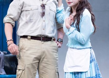 [현장스케치] 송일국-김환희, 깜짝 놀란 두 사람