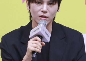 [현장스케치] 김은성 극작가, 진지한 표정