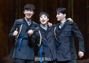 [현장스케치] 이석준-김민성-최재웅, 해맑은 천수들