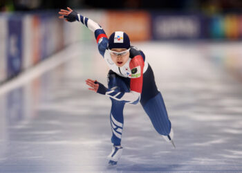 2023/24 ISU 스피드스케이팅 월드컵 4차 대회 – 여자 500m 2차 레이스 김민선 2위로 은메달 획득, 1차 레이스 금메달 이어 연속 입상