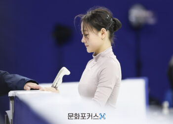 [현장스케치] 김채연, 2024 ISU 피겨스케이팅 사대륙 선수권 대회 1일차 공식연습