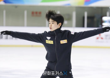 [현장스케치] 서민규, 2024 ISU 피겨스케이팅 주니어 세계선수권대회 쇼트 프로그램 연습