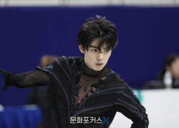 [현장스케치] 차준환(고려대), 2024 ISU 피겨스케이팅 사대륙 선수권 대회 5일차 공식연습