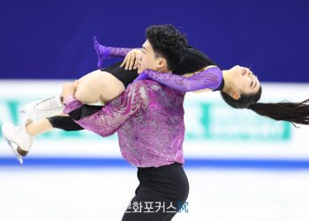 [현장스케치] 임해나-예콴, 2024 ISU 피겨스케이팅 사대륙 선수권 대회 리듬 댄스