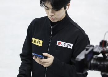 [현장스케치] 차준환, 2024 ISU 피겨 스케이팅 사대륙 선수권 대회 갈라쇼 연습