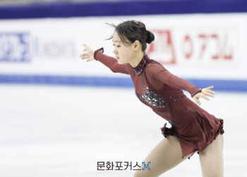 [현장스케치] 김채연(수리고), 2024 ISU 피겨스케이팅 사대륙 선수권 대회 쇼트 프로그램 런스루