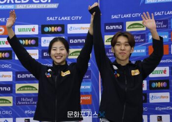 스피드스케이팅 월드컵 5차, 이나현-양호준 혼성계주 동메달 획득 및 김민선 1,000m 한국 신기록 수립