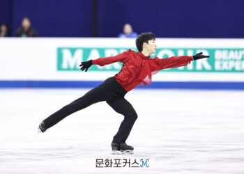 [현장스케치] 임주헌(수리고), 2024 ISU 피겨스케이팅 사대륙 선수권 대회 쇼트 프로그램