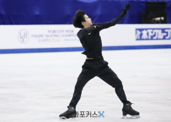 [현장스케치] 서민규, 2024 ISU 피겨스케이팅 주니어 세계선수권대회 프리 스케이팅 연습