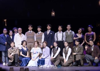 [현장스케치] 강은일, 반짝이는 불빛