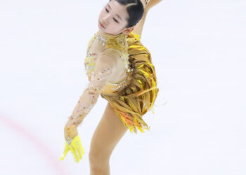 [현장스케치] 김지유(학산중), 2024 주니어 그랑프리 시리즈 파견선수 선발전 프리스케이팅