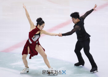 [현장스케치] 임해나-예콴(경기일반), 2024 전국남녀 피겨스케이팅 회장배 랭킹대회 프리 댄스