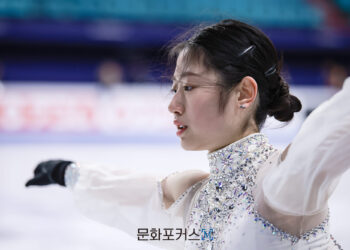 [현장스케치] 이해인, 2025 ISU 4대륙 피겨 선수권대회 쇼트 프로그램 연습