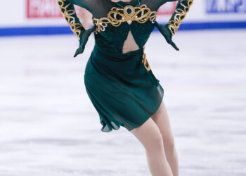 [현장스케치] 윤아선, 2025 ISU 4대륙 피겨 선수권대회 쇼트 프로그램 연습