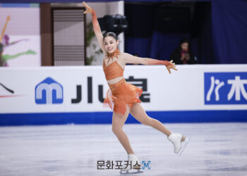 [현장스케치] 윤아선, 2025 ISU 4대륙 피겨 선수권대회 쇼트 프로그램 연습