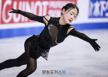 [현장스케치] 윤아선, 2025 ISU 4대륙 피겨 선수권대회 쇼트 프로그램 연습