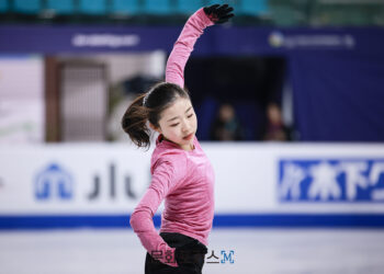 [현장스케치] 윤아선, 2025 ISU 4대륙 피겨 선수권대회 쇼트 프로그램 연습