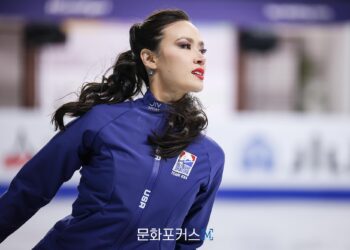 [현장스케치] 임해나-권예, 2025 ISU 4대륙 피겨 선수권대회 리듬 댄스 연습