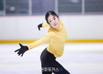 [현장스케치] 김채연(수리고), 2025 ISU 4대륙 피겨 선수권대회 쇼트 프로그램 연습