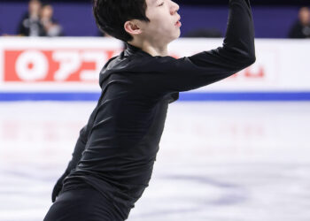 [현장스케치] 차준환, 2025 ISU 4대륙 피겨 선수권대회 쇼트 프로그램 연습