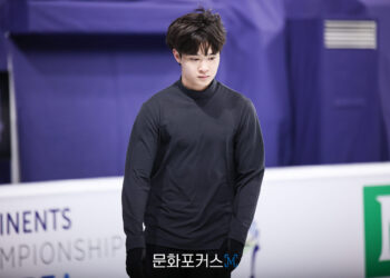 [현장스케치] 차준환, 2025 ISU 4대륙 피겨 선수권대회 쇼트 프로그램 연습