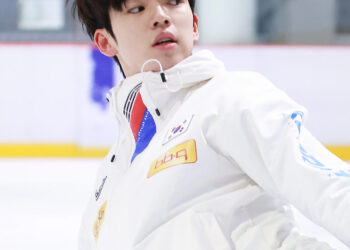 [현장스케치] 차준환, 2025 ISU 4대륙 피겨 선수권대회 쇼트 프로그램 연습