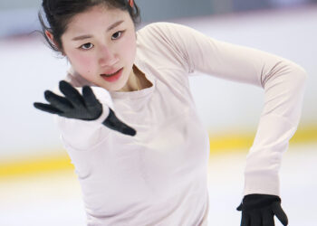 [현장스케치] 이해인, 2025 ISU 4대륙 피겨 선수권대회 프리 스케이팅 연습