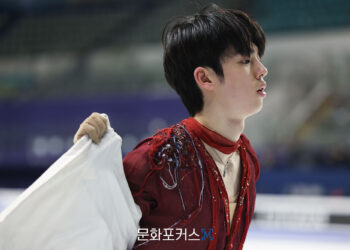 [현장스케치] 차준환, 2025 ISU 4대륙 피겨스케이팅 선수권 대회 프리 스케이팅 연습