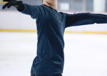 [현장스케치] 차준환, 2025 ISU 4대륙 피겨 선수권대회 프리 스케이팅 연습