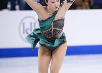 [현장스케치] 윤아선, 2025 ISU 4대륙 피겨 선수권대회 쇼트 프로그램 연습