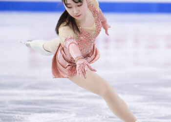 [현장스케치] 윤아선, 2025 ISU 4대륙 피겨 선수권대회 쇼트 프로그램 연습