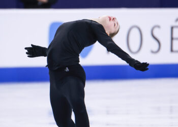 [현장스케치] 윤아선, 2025 ISU 4대륙 피겨 선수권대회 쇼트 프로그램 연습