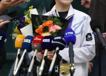 김채연, 아시안게임 우승 후 귀국 인터뷰…“꿈꿔왔던 무대, 더 성장할 것”