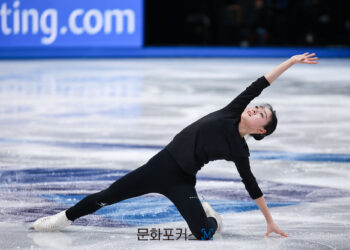 [현장스케치] 이해인, 2025 세계 피겨스케이팅 선수권대회 1일차 쇼트 프로그램 연습