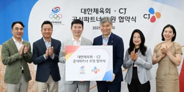 대한체육회, CJ와 후원 협약 체결… 국가대표 선수단 식품 지원·올림픽 마케팅 협업