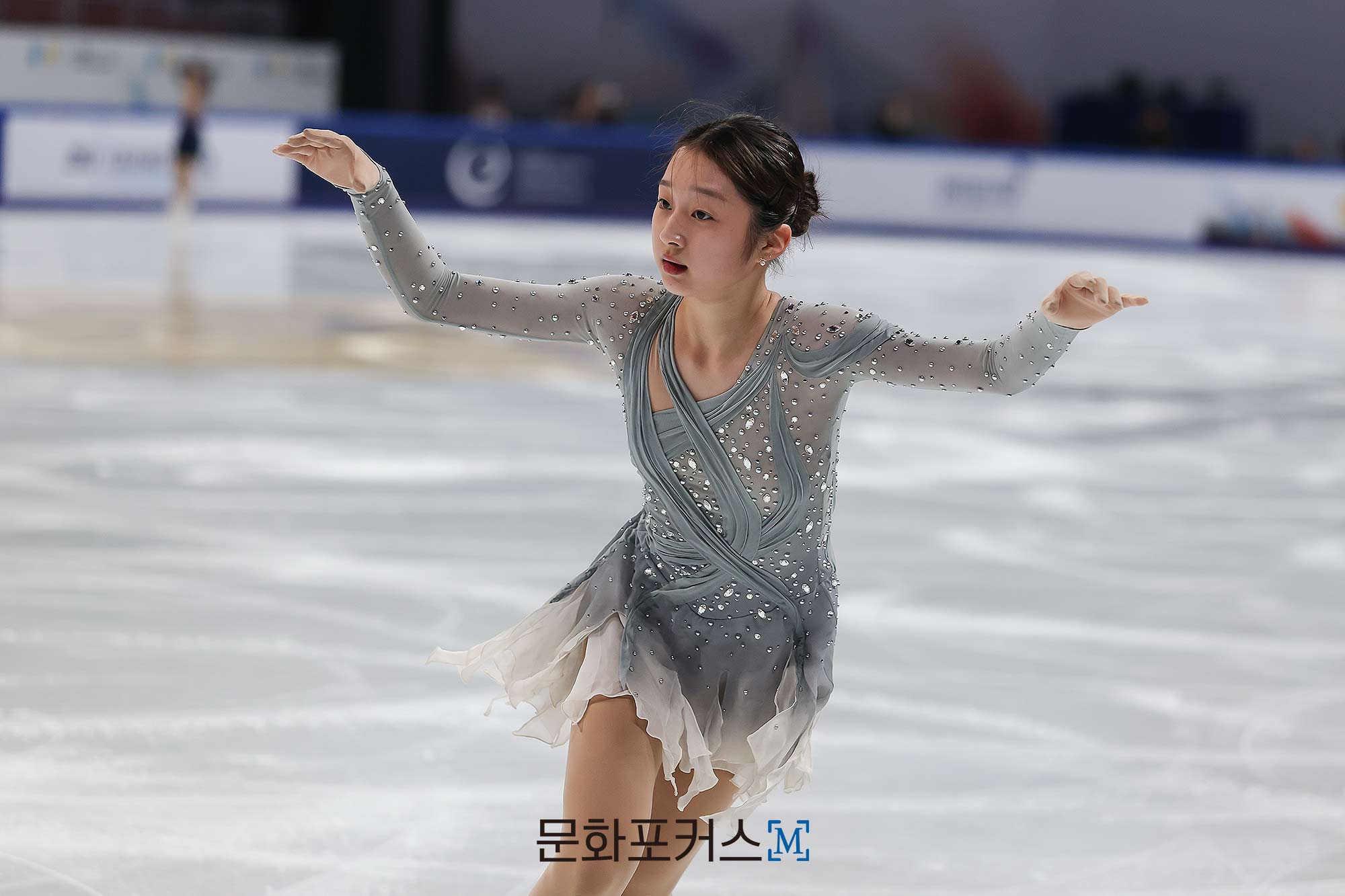 쇼트 프로그램 연습 중인 신지아 | 사진 = 김현진