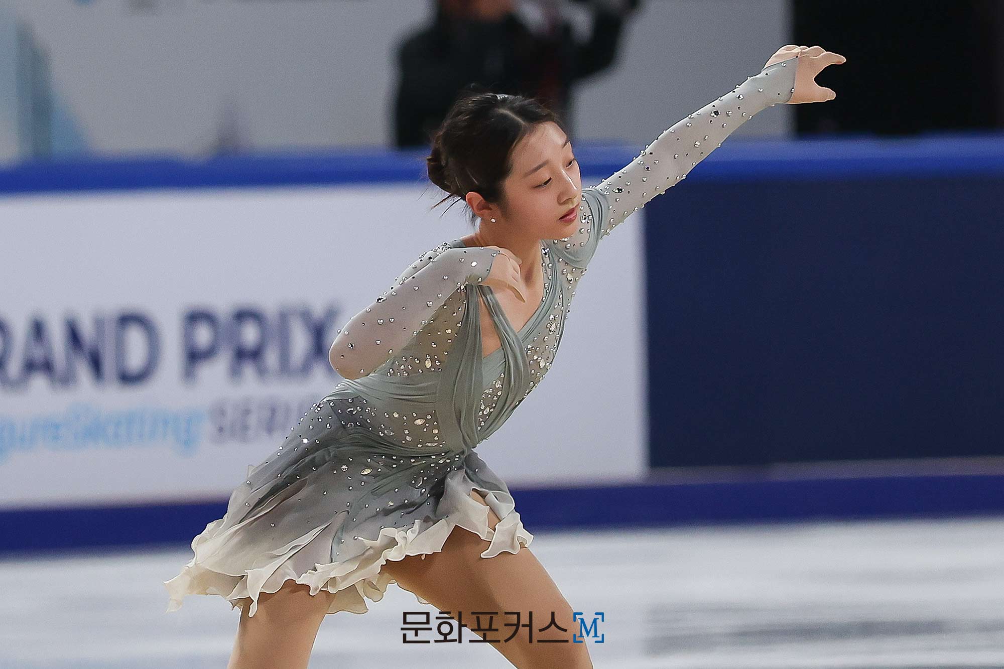 쇼트 프로그램 연습 중인 신지아 | 사진 = 김현진