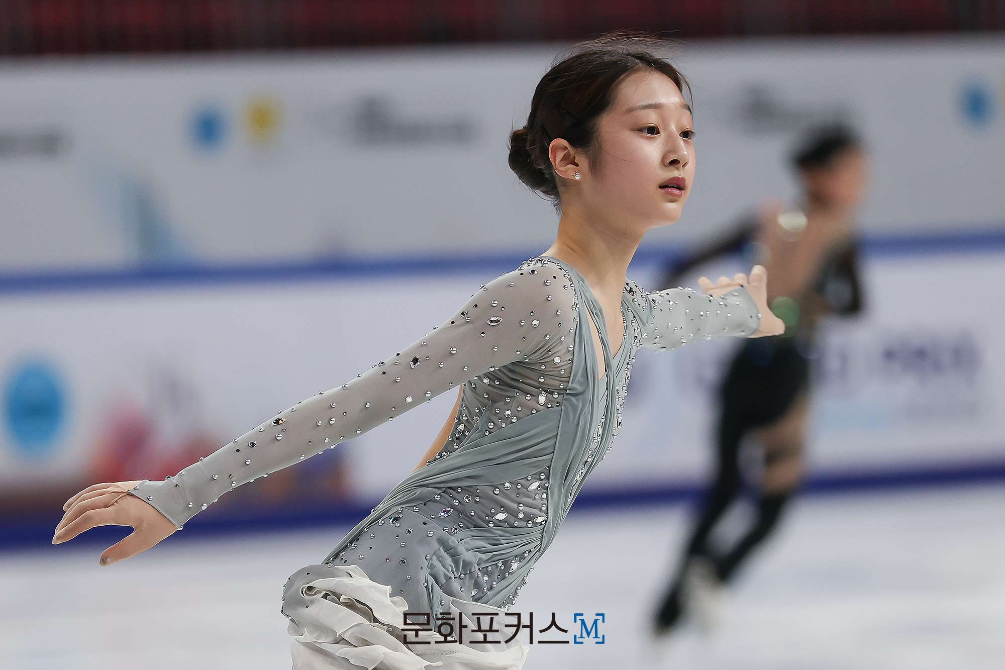 쇼트 프로그램 연습 중인 신지아 | 사진 = 김현진