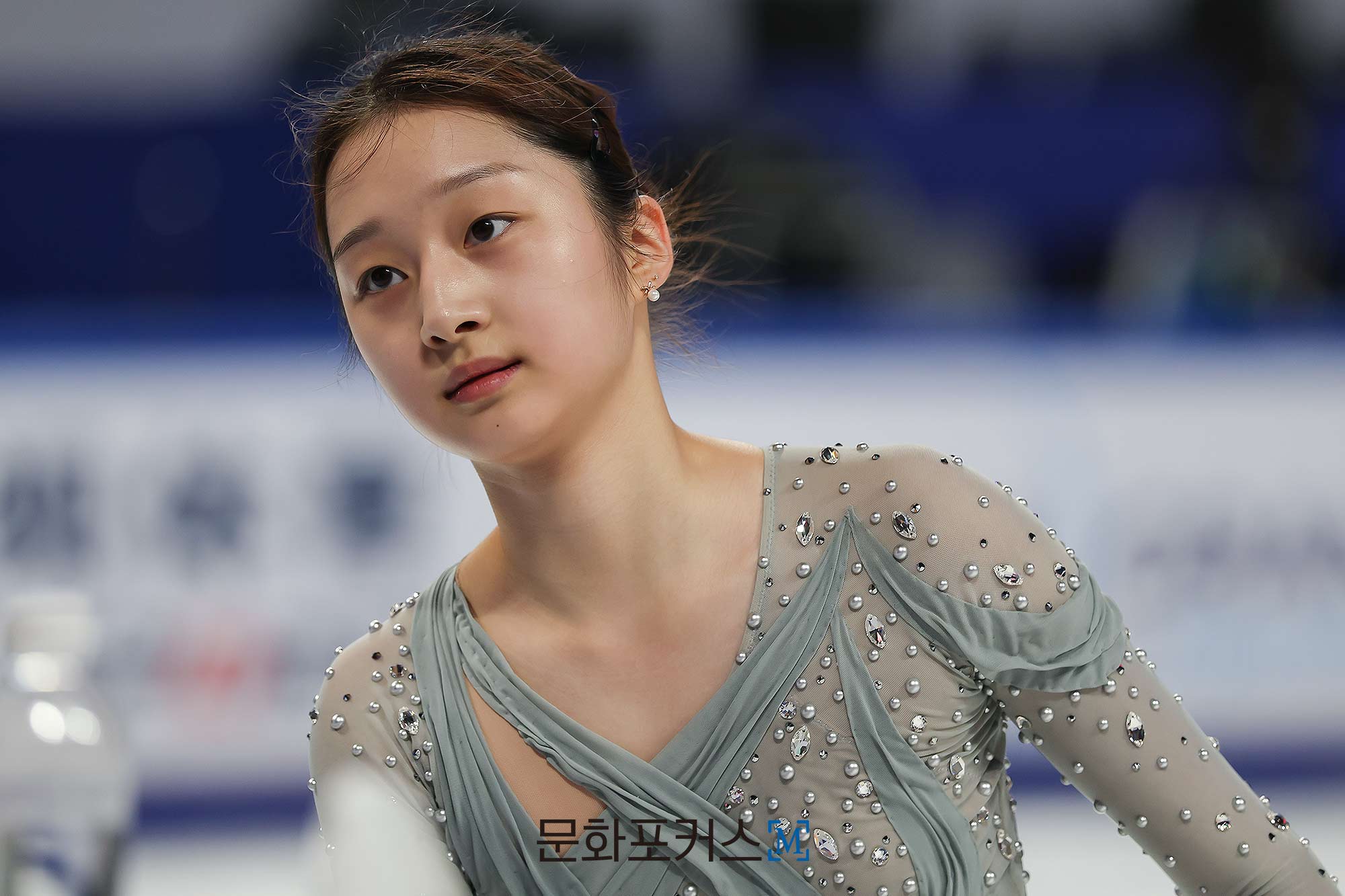 쇼트 프로그램 연습 중인 신지아 | 사진 = 김현진