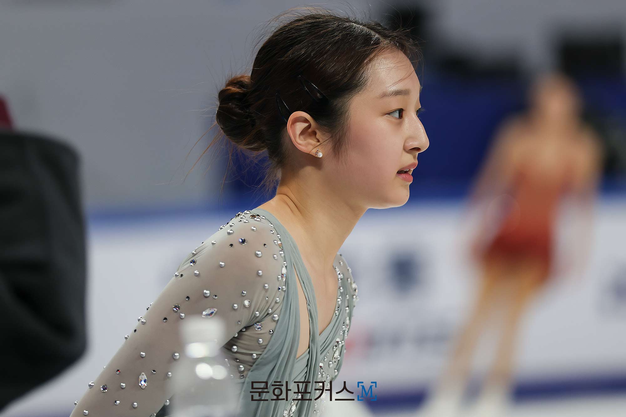 쇼트 프로그램 연습 중인 신지아 | 사진 = 김현진