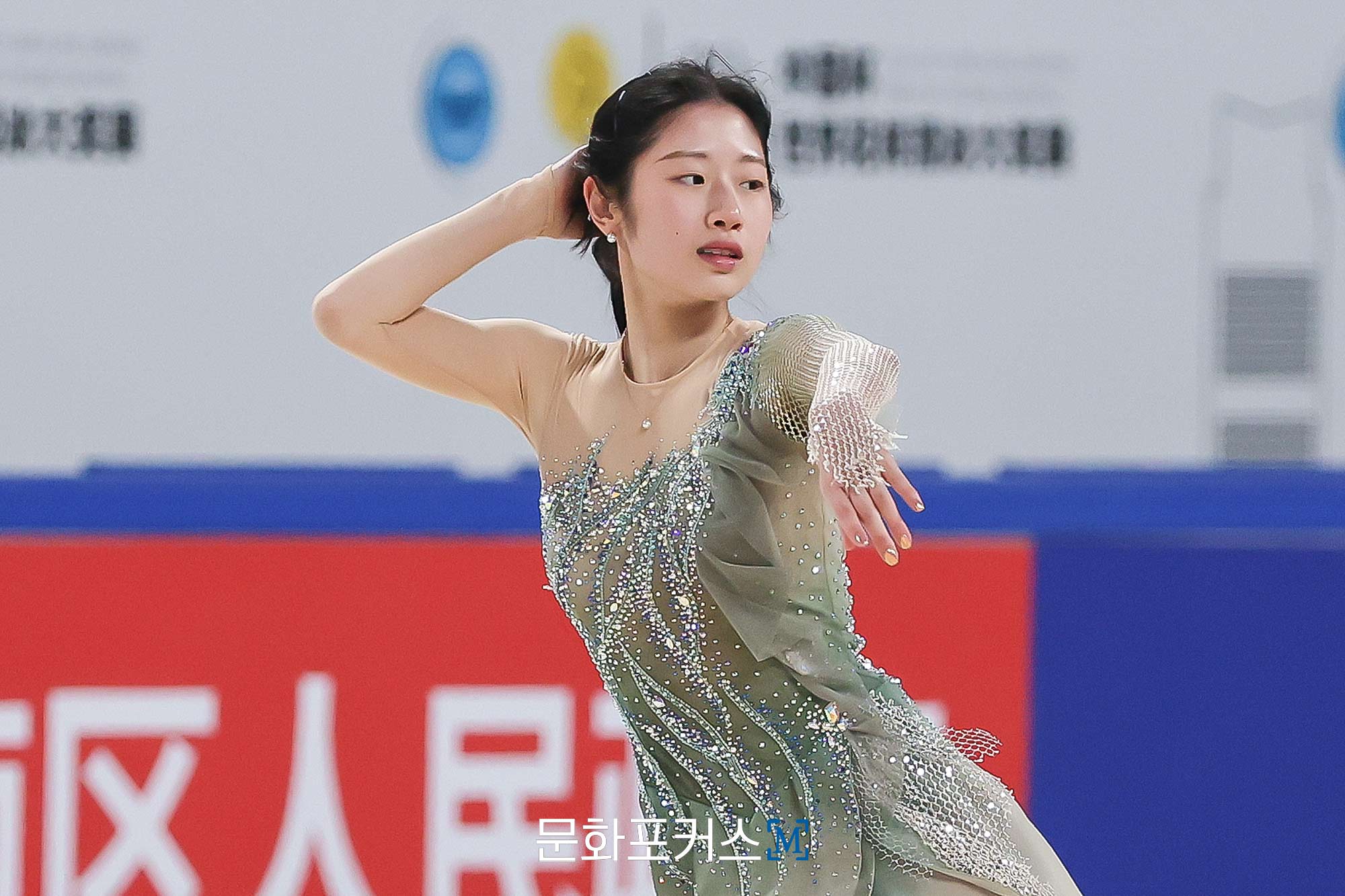 쇼트 프로그램을 연습 중인 이해인 | 사진 = 김현진